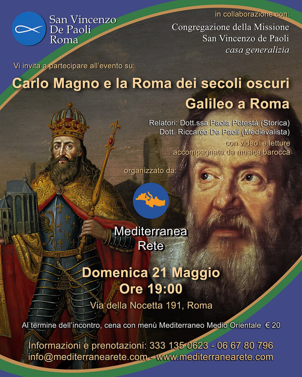 Carlo Magno e la Roma dei secoli oscuri – Galileo a Roma