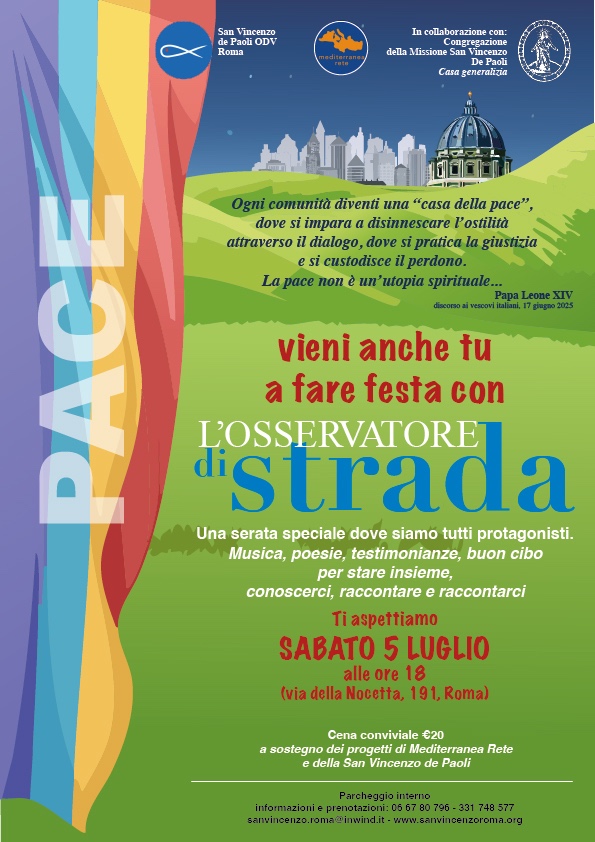 La festa dell’Osservatore di Strada – Tre anni di voci, storie, speranze